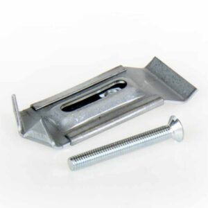 Metal beslag til bukkeplader - 5 pak