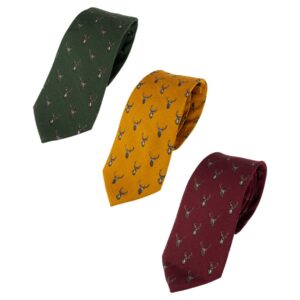 Slips med motiv af Kronhjort