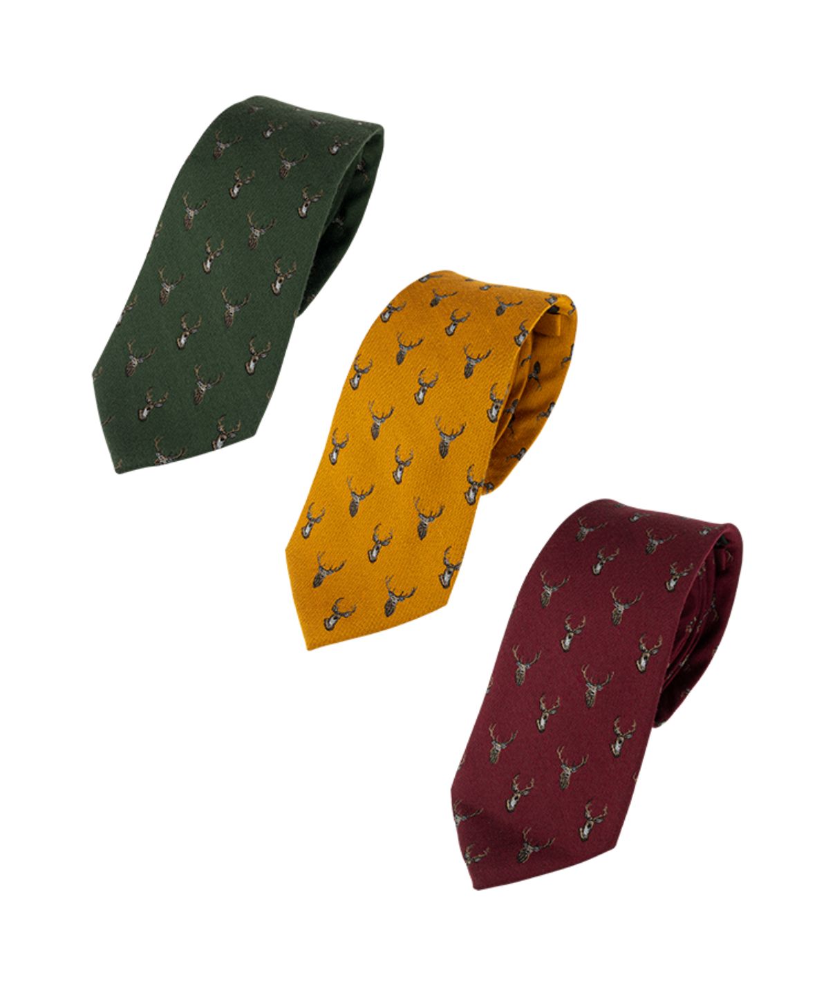 Slips med motiv af Kronhjort