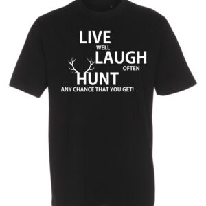 T-shirt med tryk fra XS til str. 4-XL