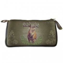 Toilettaske med Kronhjort