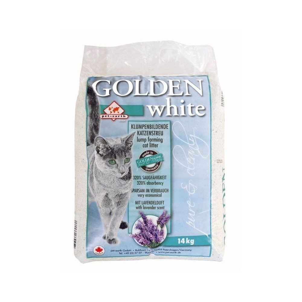 Kattegrus med lavendel 14 kg.