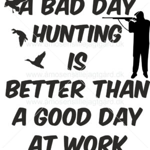 Folie-/Strygemærke - A bad day